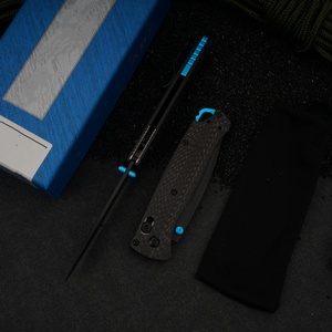 มีดพับอุตสาหกรรมระดับพรีเมียม ใบมีด S90V ด้ามคาร์บอนไฟเบอร์ DIY OEM อุปกรณ์ EDC สำหรับตั้งแคมป์ ล่าสัตว์ จัดส่งรวดเร็ว - Product Image 2