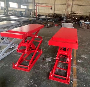 Elevador de Tijera Doble para Autos de 3.5T 4t, Elevador de Tijera para Taller Mecánico con Liberación Neumática de Elevación Completa de 3500 kg - Product Image 5