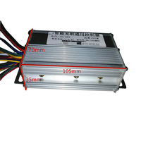Contrôleur de moteur CC sans balais pour vélo électrique 36V/48V 350W pour vélo électrique, scooter électrique, accessoires de vélo électrique