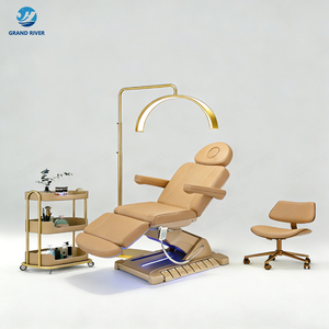 Cama de Estética Elétrica Moderna para Estúdio de Beleza, Cama de Tratamento para Salão de Beleza, Conjunto de Cadeira Facial Elétrica - Product Image 3