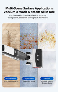Nettoyeur à vapeur vertical électrique Aspirateur humide et sec Aspirateur à vapeur autonettoyant - Product Image 2