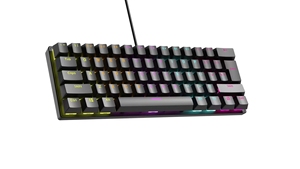 Nhà máy OEM 61-Keys Có Dây <span class=keywords><strong>Mini</strong></span> cơ khí Bàn phím chơi game với đèn nền LED 60% Type-C có dây tùy chỉnh cơ khí Bàn phím chơi game - Product Image 3