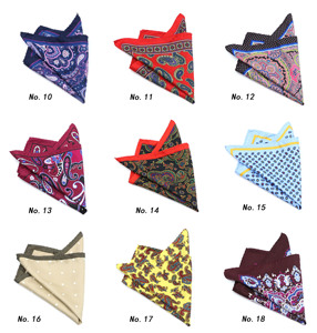 Fazzoletto da taschino da <span class=keywords><strong>uomo</strong></span> Linbaiway, grande <span class=keywords><strong>sciarpa</strong></span> quadrata in seta, asciugamano da petto per matrimonio, personalizzabile con logo - Product Image 5