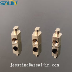 Connecteur à vis en laiton électrique SAIJIN SJ-M3 pour bornier de circuit imprimé, bornes à souder, prise universelle ISO9001:2008 - Product Image 4