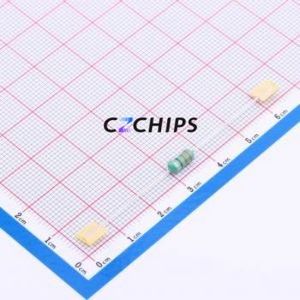 แหวนสี ZEAL0410-331/ตัวเหนี่ยวนำผ่านรูผ่านชิ้นส่วนรู (THT) D4xL10mm 330uH 5Ohm 10% 120mA - Product Image 1