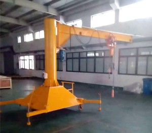 Nguồn nhà sản xuất ROTARY cố định 360 độ kho 2-tấn <span class=keywords><strong>JIB</strong></span> <span class=keywords><strong>Crane</strong></span> với hoist - Product Image 5