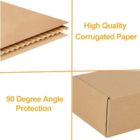 Maßgefertigte Wellpappe-Versandbox für Kleinunternehmen Papierverpackung Direkt vom Hersteller