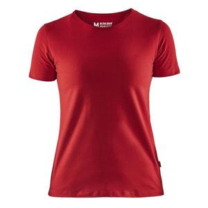 BLAKLADER - 330410315600XXXL Camiseta DE TRABAJO PARA MUJER Rojo-EAN 7330509491638 CAMISETAS DE TRABAJO Y POLOS - Product Image 1