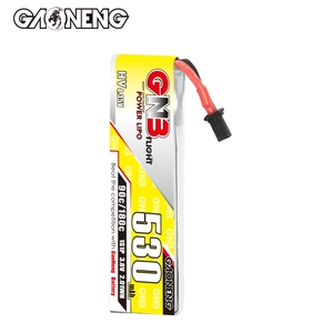 GNB GAONENG 1S 3.8V HV 530mAh 90C A30 แบตเตอรี่ลิโปแบบมีสายพาวเวอร์วูป MCPX EMAX Tinyhawk Brushless Kingkong Tiny7 Beta75S - Product Image 5