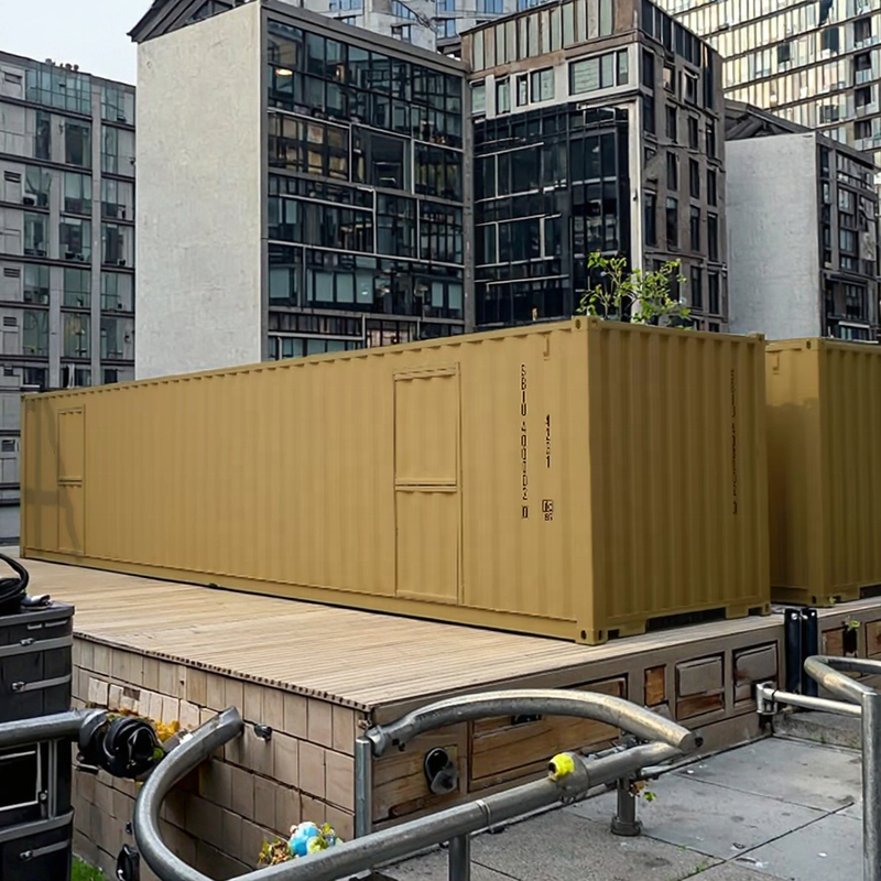 Custom Prefabricated Steel Shipping Container 40ft