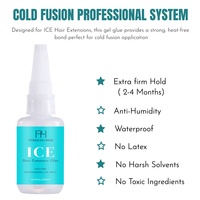 Kit de colle pour extensions capillaires ICE sous marque privée – Colle invisible légère pour extensions, non toxique et respectueuse de la peau, kit d'installation capillaire
