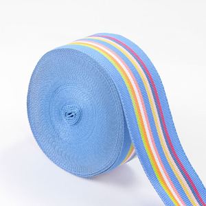 3 Inch Wide Polyester Tubular <b>Webbing</b> Pattern Nylon Twill <b>Webbing</b> 25mm Woven Polyester <b>Webbing</b> for Belt Luggage Straps - Product Image 2