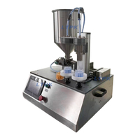 Machine de remplissage semi-automatique de perles LT-KLQ2, équipement de remplissage de perles cosmétiques avec écran tactile PLC de bureau