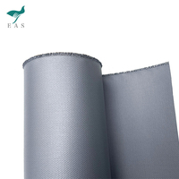 Tissu en fibre de verre enduit de silicone haute température pour gaine isolante amovible, couverture d'isolation thermique