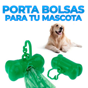 Distributeur de sacs à déjections pour animaux Ele-Gate en forme d'os, 15 sacs pour les promenades avec les chiens - Product Image 5