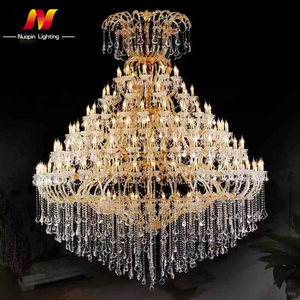 Уникальная Европейская вилла на заказ, свадебная хрустальная люстра, роскошное лобби отеля, очень большая люстра - Product Image 4