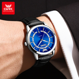 Montre OPK en gros d'usine, vente chaude transfrontalière, montre à quartz étanche avec calendrier simple, alliage lumineux 10 mm pour <span class=keywords><strong>homme</strong></span> - Product Image 3