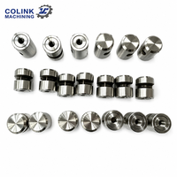 Pièces en aluminium usinées CNC, acier, usinage CNC 5 axes, traitées thermiquement, MOQ 1 pour la robotique et l'automatisation, pièces métalliques