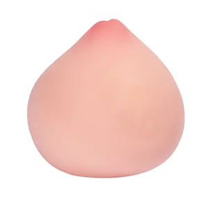 Peach Breast Nipple Massage Male Masturbation Silicone Artificial Male Adult Sex Toys Vagina Masturbation Cup