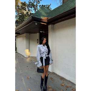 Women's <b>Smoked</b> Button-Front <b>Jacket</b> - Product Image 3