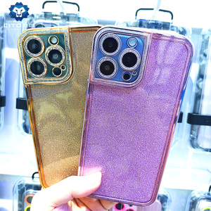 Ốp TPU Thiết Kế Pha Lê Sang Trọng Ốp Điện Thoại Mạ Điện Mới Cho <span class=keywords><strong>iPhone</strong></span> X XR 11 12 13 14 Pro Max - Product Image 2