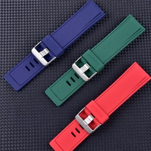 สายนาฬิกาข้อมืออัจฉริยะ Forwelleny ขนาด 24 มม. สายซิลิโคนสำหรับเล่นกีฬากลางแจ้ง ระบายอากาศได้ดี สำหรับ <span class=keywords><strong>Suunto</strong></span> <span class=keywords><strong>7</strong></span>/ <span class=keywords><strong>9</strong></span> /D5 - Product Image 5