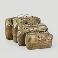Ensemble de 6 cubes de rangement pour bagages de voyage, sacs de rangement pour vêtements en maille respirante, pochette multifonctionnelle pour articles de toilette et linge
