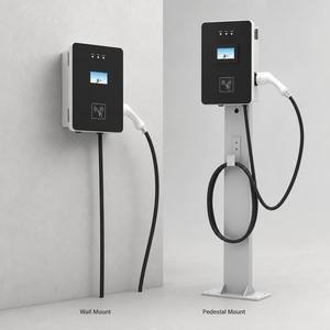 สถานีชาร์จไฟฟ้าแบบติดผนัง 22kW ควบคุมผ่านแอปสมาร์ทโฟน พร้อมระบบ RFID รองรับการชาร์จแบบ AC Type 2 สำหรับใช้ในบ้านและเชิงพาณิชย์ - Product Image 4