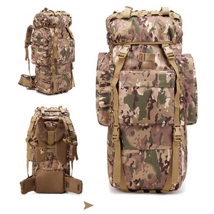 Mochila táctica Molle <span class=keywords><strong>70L</strong></span> de alta calidad, ergonómica, de gran capacidad, impermeable, para viajes, montaña, camping, kit de supervivencia, bolsa - Product Image 1