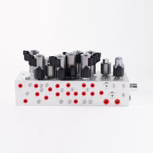 Walvoil SD5 hidrolik <span class=keywords><strong>Manifold</strong></span> bloğu ekskavatörler için 5 yollu standart hidrolik valf 15000 psi hidrolik Test manifoldu - Product Image 2