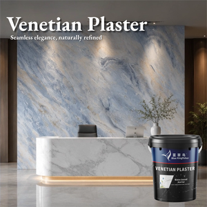 Revestimiento de Yeso Veneciano con Acabado Terciopelo Mate, Efecto Mármol, para Paredes de Cines y Pisos de Salas de Proyección - Product Image 1