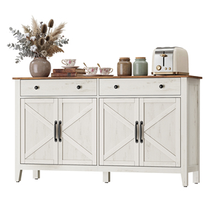 <span class=keywords><strong>VASAGLE</strong></span> Colección LIRY, Mueble <span class=keywords><strong>de</strong></span> Estilo Rústico con Cajones, Mueble <span class=keywords><strong>de</strong></span> <span class=keywords><strong>Almacenamiento</strong></span> con Puertas y Estante Ajustable - Product Image 1