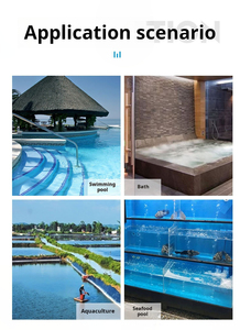WN Bomba de agua eléctrica autocebante rectangular ecológica moderna bomba de circulación de plástico para acuarios de sauna ecológica - Product Image 5