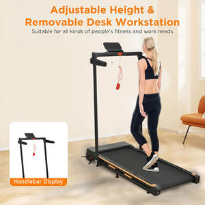 Loopband Home Fitness Gym Huishoudelijke Kleine Elektrische Opvouwbare Loopband Met Verstelbare Handmatige Hellingshoek - Product Image 3