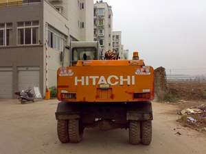 Excavadora de cadenas Hitachi EX100-5 usada, 90% nueva, 1 año de garantía, rodamientos de motor, movimiento de tierras, mediana, EX120 ZX120 en venta - Product Image 6