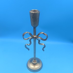 <b>Bow</b>-shaped Alloy Candlestick Durable Home Decoration For Christmas New Year's Day <b>Gift</b> - Product Image 2