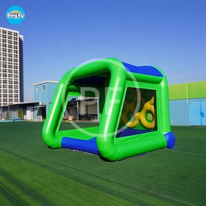 Comercial PVC inflable juego interactivo adultos deporte inflable IPS deporte tiro fútbol juego - Product Image 4