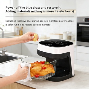 <span class=keywords><strong>Freidora</strong></span> de Aire de Gran Capacidad para el Hogar, 8.5 Litros, sin Aceite, con Pantalla Táctil LCD, Económica - Product Image 1