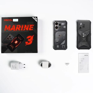 สมาร์ทโฟน Blackview Oscal Marine 3 หน้าจอ 6.56 นิ้ว HD 90Hz ชิปประมวลผล Helio 81 หน่วยความจำ 8GB+128GB/ 256GB กล้อง 16MP แบตเตอรี่ 5000mAh ระบบปฏิบัติการ Android 16 รองรับ 4G - Product Image 4