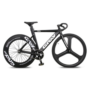 Bicicleta <span class=keywords><strong>de</strong></span> <span class=keywords><strong>carretera</strong></span> F15 Windbreak Death-speed, ligera, <span class=keywords><strong>de</strong></span> aluminio, con frenos traseros, realmente rápida. - Product Image 4