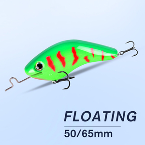 Leurres durs ABS, leurres crankbait, leurres minnow, leurres nageurs pour la pêche en eau salée, pour le poisson-chat, le <span class=keywords><strong>maquereau</strong></span>, le bar, et la pêche en bateau en mer - Product Image 1