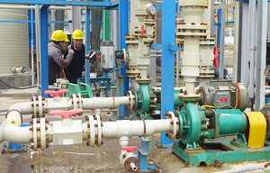 Industrial Fluoroplastic Soda <b>Water</b> Acid and Alkali Resistant Circulating Magnetic Chemical <b>Pump</b> CQB50-32-125FA Fluoroplastic In - Product Image 6