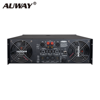 Penguat Daya Profesional Kelas TD 2 Kanal Super High Power TD2500 2X2500W/8Ohm Berbahan Metal untuk Sistem Suara Live Konser Besar