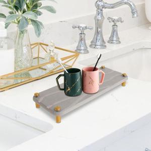 Vassoio Diatomite 2-Pack sanitari Suite lavello da cucina Organizer per articoli da bagno da banco - Product Image 4