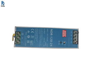 NDR-120-24 แหล่งจ่ายไฟราง DIN ประสิทธิภาพสูงสำหรับระบบอัตโนมัติทางอุตสาหกรรม NDR-120-24 อุปกรณ์จ่ายไฟราง DIN ประสิทธิภาพสูง - Product Image 1