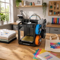 Imprimante 3D FLASHFORGE AD5X, multicolore, vitesse d'impression rapide 600 mm/s, CoreXY FDM, haute précision, volume d'impression 22 cm, PLA PETG