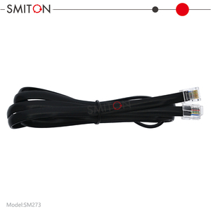 Cordons téléphoniques plats en cuivre RJ12 <span class=keywords><strong>RJ11</strong></span> 6P6C pour intérieur, 5m 10m <span class=keywords><strong>20m</strong></span> - Product Image 2