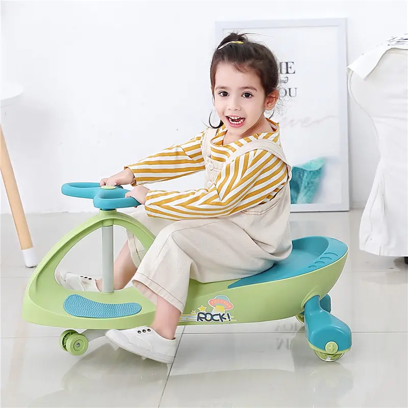Ride on Car Materials Toy Cars Environmental PP for Kids Baby Swing Car PP Wheel or PU Wheel Big Comfortable Seat Plastic