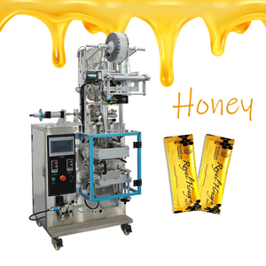 Tự động nhựa dính Túi chất lỏng dầu gội đầu nước sốt cà chua nhỏ mật ong Snap gói nộp hồ sơ và máy đóng gói <span class=keywords><strong>3</strong></span>/4 bên niêm phong - Product Image 1