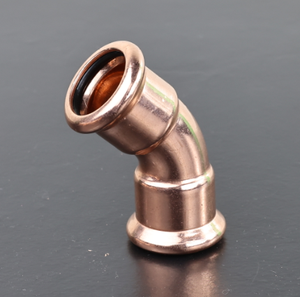 Copper Press Fitting Elbow Coupling Reducer for Plumbing pipe fittings HVAC M-profile WRAS Factory Wholesale Press Fittings